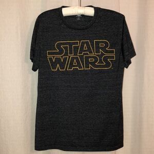 Old Navy M & L Gray Collectabilitees Star Ward Seamless Tee